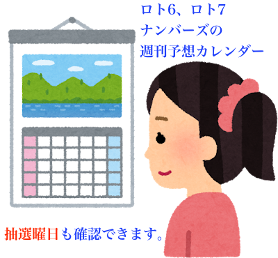 ロト6 ロト7 ナンバーズの予想と抽選曜日の日程カレンダーです 2月10日 2月14日 週刊コラムです 土曜日に更新 ロトナン動画